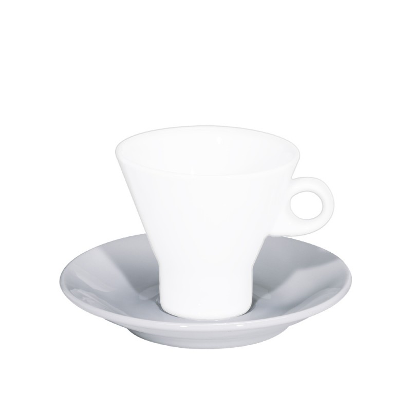 Πιάτο Cappuccino/Τσαγιού Στρογγυλό Πορσελάνινο Λευκό md.457
