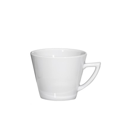 Φλιτζάνι Cappuccino/Τσαγιού Με Τριγωνικό Χέρι Πορσελάνινο 220ml Λευκό Tronconic md.225 Φλιτζάνι Cappuccino/Τσαγιού Με Τριγωνικό Χέρι Πορσελάνινο 220ml Λευκό Tronconic md.225