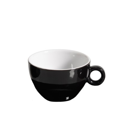 Φλιτζάνι Cappuccino/Τσαγιού Πορσελάνινο 210ml Μαύρο Inglazed md.482/2MAYRO Φλιτζάνι Cappuccino/Τσαγιού Πορσελάνινο 210ml Μαύρο Inglazed md.482/2MAYRO