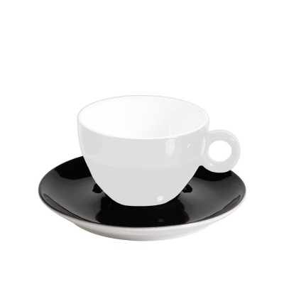 Πιάτο Cappuccino/Τσαγιού Στρογγυλό Πορσελάνινο Μαύρο Inglazed md.482/2MAYRO Πιάτο Cappuccino/Τσαγιού Στρογγυλό Πορσελάνινο Μαύρο Inglazed md.482/2MAYRO
