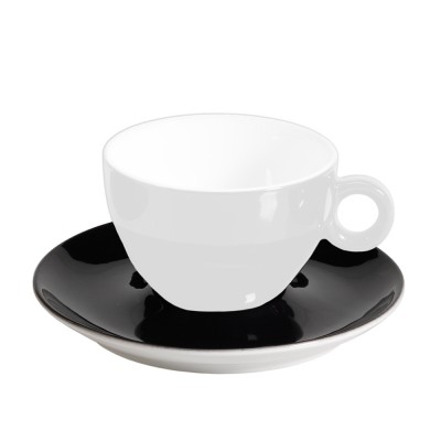Πιάτο Cappuccino/Τσαγιού Στρογγυλό Πορσελάνινο Μαύρο Inglazed md.482/3MAYRO Πιάτο Cappuccino/Τσαγιού Στρογγυλό Πορσελάνινο Μαύρο Inglazed md.482/3MAYRO