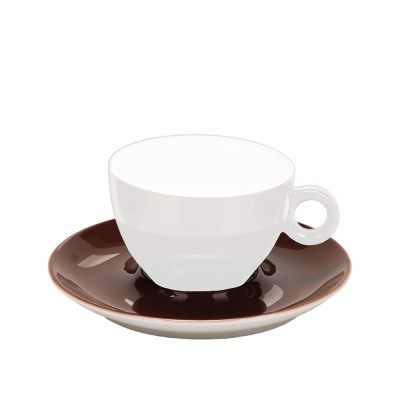 Πιάτο Cappuccino/Τσαγιού Στρογγυλό Πορσελάνινο Καφέ Inglazed md.482/2KAFE Πιάτο Cappuccino/Τσαγιού Στρογγυλό Πορσελάνινο Καφέ Inglazed md.482/2KAFE