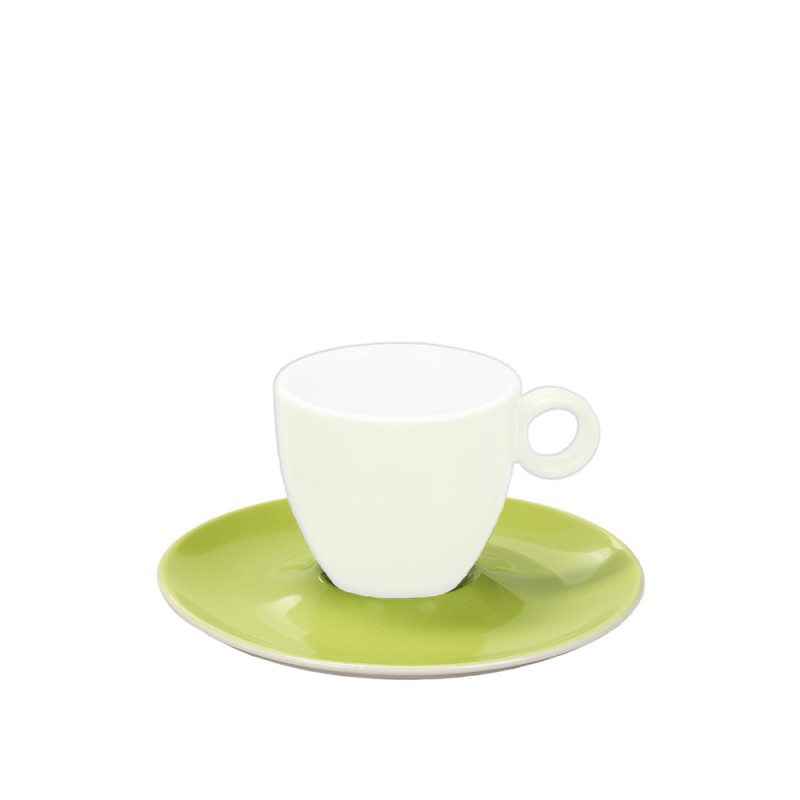 Πιάτο Espresso/Ελληνικού Στρογγυλό Πορσελάνινο Πράσινο Inglazed md.482/1VER Πιάτο Espresso/Ελληνικού Στρογγυλό Πορσελάνινο Πράσινο Inglazed md.482/1VER
