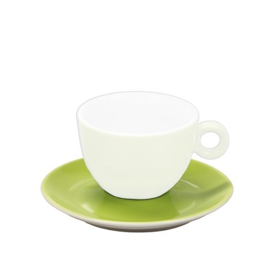 Πιάτο Cappuccino/Τσαγιού Στρογγυλό Πορσελάνινο Πράσινο Inglazed md.482/2VER Πιάτο Cappuccino/Τσαγιού Στρογγυλό Πορσελάνινο Πράσινο Inglazed md.482/2VER