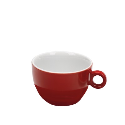 Φλιτζάνι Cappuccino/Τσαγιού Πορσελάνινο 210ml Κόκκινο Inglazed md.482/2KOK Φλιτζάνι Cappuccino/Τσαγιού Πορσελάνινο 210ml Κόκκινο Inglazed md.482/2KOK