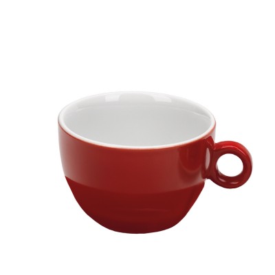 Φλιτζάνι Cappuccino/Τσαγιού Πορσελάνινο 315ml Κόκκινο Inglazed md.482/3KOK Φλιτζάνι Cappuccino/Τσαγιού Πορσελάνινο 315ml Κόκκινο Inglazed md.482/3KOK