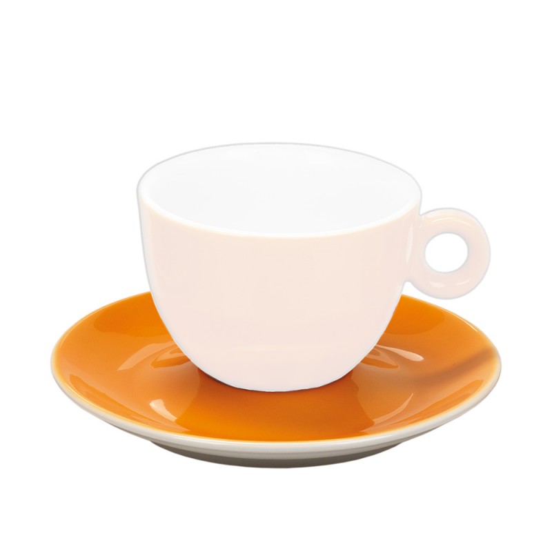 Πιάτο Cappuccino/Τσαγιού Στρογγυλό Πορσελάνινο Πορτοκαλί Inglazed md.482/3PORT Πιάτο Cappuccino/Τσαγιού Στρογγυλό Πορσελάνινο Πορτοκαλί Inglazed md.482/3PORT