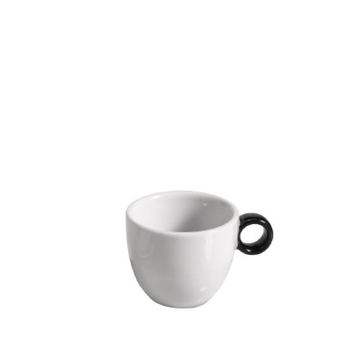 Φλιτζάνι Espresso/Ελληνικού Πορσελάνινο 80ml Λευκό Με Μαύρο Χερούλι Inglazed md.482/1XERMAY Φλιτζάνι Espresso/Ελληνικού Πορσελάνινο 80ml Λευκό Με Μαύρο Χερούλι Inglazed md.482/1XERMAY