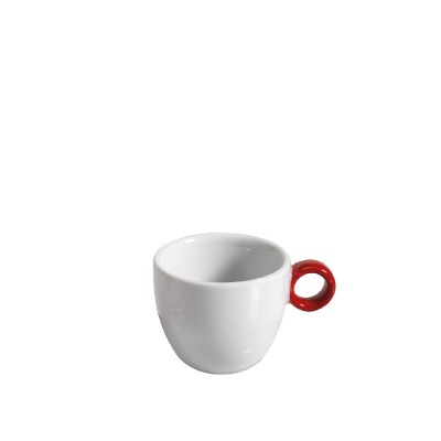 Φλιτζάνι Espresso/Ελληνικού Πορσελάνινο 80ml Λευκό Με Κόκκινο Χερούλι Inglazed md.482/1XERKOK Φλιτζάνι Espresso/Ελληνικού Πορσελάνινο 80ml Λευκό Με Κόκκινο Χερούλι Inglazed md.482/1XERKOK