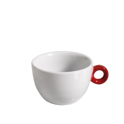 Φλιτζάνι Cappuccino/Τσαγιού Πορσελάνινο 210ml Λευκό Με Κόκκινο Χερούλι Inglazed md.482/2XERKOK Φλιτζάνι Cappuccino/Τσαγιού Πορσελάνινο 210ml Λευκό Με Κόκκινο Χερούλι Inglazed md.482/2XERKOK