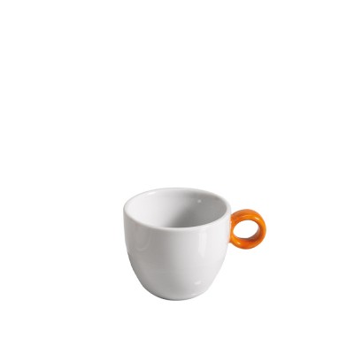 Φλιτζάνι Espresso/Ελληνικού Πορσελάνινο 80ml Λευκό Με Πορτοκαλί Χερούλι Inglazed md.482/1XERPORT Φλιτζάνι Espresso/Ελληνικού Πορσελάνινο 80ml Λευκό Με Πορτοκαλί Χερούλι Inglazed md.482/1XERPORT