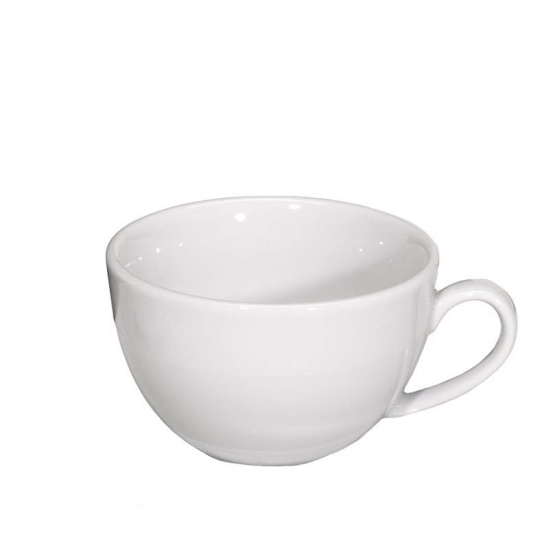 Φλιτζάνι Cappuccino/Τσαγιού Πορσελάνινο 285ml Λευκό Alba md.427