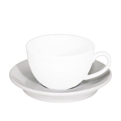 Πιάτο Cappuccino/Τσαγιού Στρογγυλό Πορσελάνινο Λευκό Alba md.427 Πιάτο Cappuccino/Τσαγιού Στρογγυλό Πορσελάνινο Λευκό Alba md.427