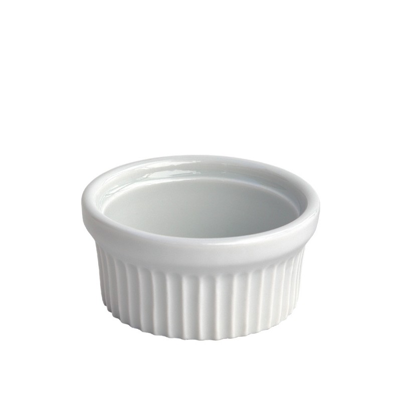 Μπωλ Σουφλέ Ramekin Στρογγυλό Πορσελάνινο Φ12xΥ5cm Λευκό md.137 Μπωλ Σουφλέ Ramekin Στρογγυλό Πορσελάνινο Φ12xΥ5cm Λευκό md.137