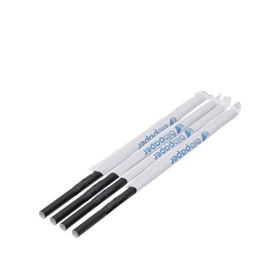 Καλαμάκια Σπαστά Χάρτινα Φ0.55xΜ22cm Μαύρα Συσκευασμένα 1/1 250Τμχ Καλαμάκια Σπαστά Χάρτινα Φ0.55xΜ22cm Μαύρα Συσκευασμένα 1/1 250Τμχ