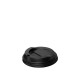 Καπάκι Πιπίλα American Style PET Φ9cm Μαύρο Για Ποτήρια 12-16oz 100Τμχ