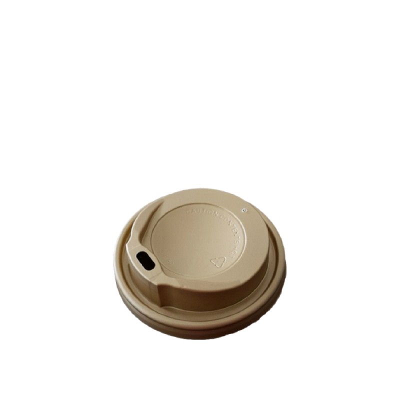 Καπάκι Πιπίλα American Style PET Φ9cm Χρυσό Για Ποτήρια 12-16oz 100Τμχ