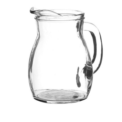 Κανάτα Γυάλινη 1lt Φ12xΥ18.5cm Bistrot Uniglass 39012