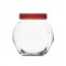 Βάζο Γυάλινο 1.73lt Μ16xΠ11xΥ16cm Με Πώμα Sweet Flint Uniglass 21211