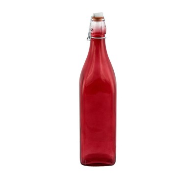 Μπουκάλι Γυάλινο 1lt Κόκκινο Olio Marti Uniglass 72407 Μπουκάλι Γυάλινο 1lt Κόκκινο Olio Marti Uniglass 72407