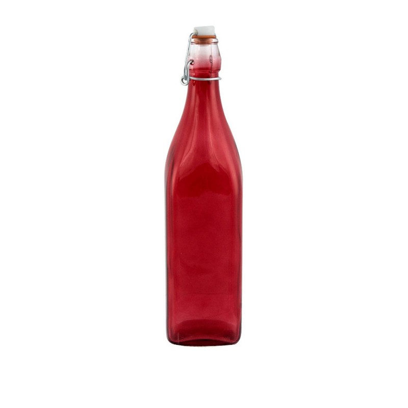 Μπουκάλι Γυάλινο 1lt Κόκκινο Olio Marti Uniglass 72407