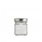 Βάζο Γυάλινο 212ml Φ6.5cm Με Πώμα Breeze Uniglass 22160