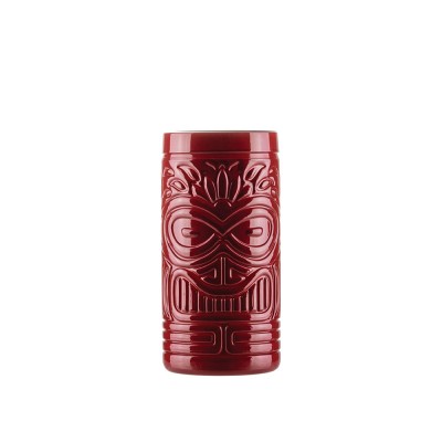 Ποτήρι Tiki Γυάλινο 500ml Φ7.43xΥ15cm Red Opaque White Fiji Uniglass 30410CF204 Ποτήρι Tiki Γυάλινο 500ml Φ7.43xΥ15cm Red Opaque White Fiji Uniglass 30410CF204