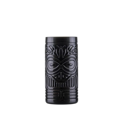 Ποτήρι Tiki Γυάλινο 500ml Φ7.43xΥ15cm Black Mirror Silver Fiji Uniglass 30410CF201 Ποτήρι Tiki Γυάλινο 500ml Φ7.43xΥ15cm Black Mirror Silver Fiji Uniglass 30410CF201