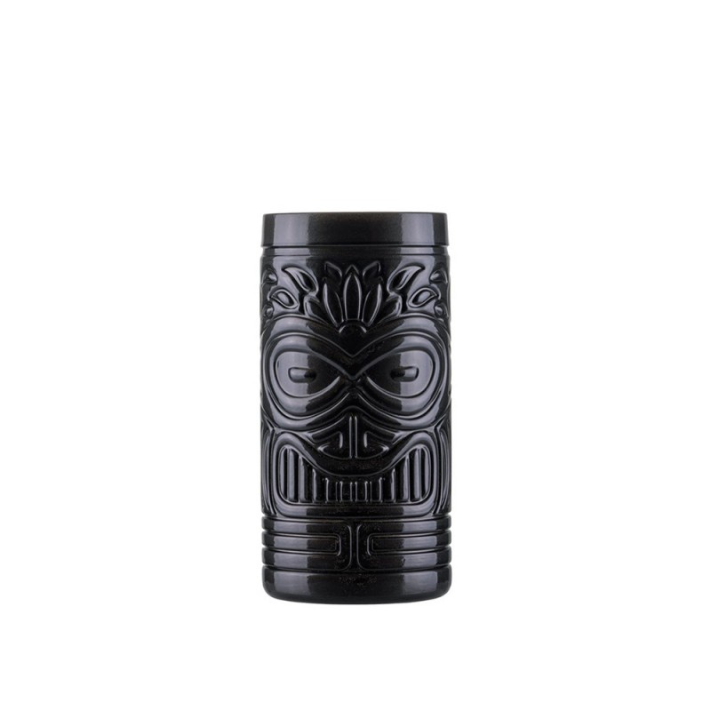 Ποτήρι Tiki Γυάλινο 500ml Φ7.43xΥ15cm Black Mirror Silver Fiji Uniglass 30410CF201 Ποτήρι Tiki Γυάλινο 500ml Φ7.43xΥ15cm Black Mirror Silver Fiji Uniglass 30410CF201