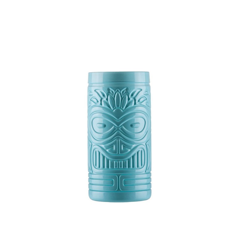 Ποτήρι Tiki Γυάλινο 500ml Φ7.43xΥ15cm Green Opaque White Fiji Uniglass 30410CF203 Ποτήρι Tiki Γυάλινο 500ml Φ7.43xΥ15cm Green Opaque White Fiji Uniglass 30410CF203