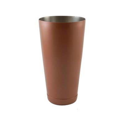 Ποτήρι Shaker Tin Με Πάτο Ανοξείδωτο 18/10 840ml Χάλκινο The Bars