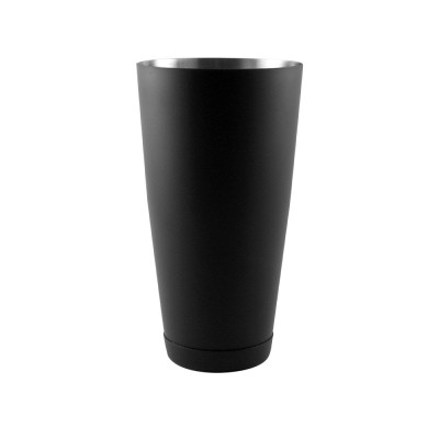 Ποτήρι Shaker Tin Με Πάτο Ανοξείδωτο 18/10 840ml Μαύρο Deco The Bars