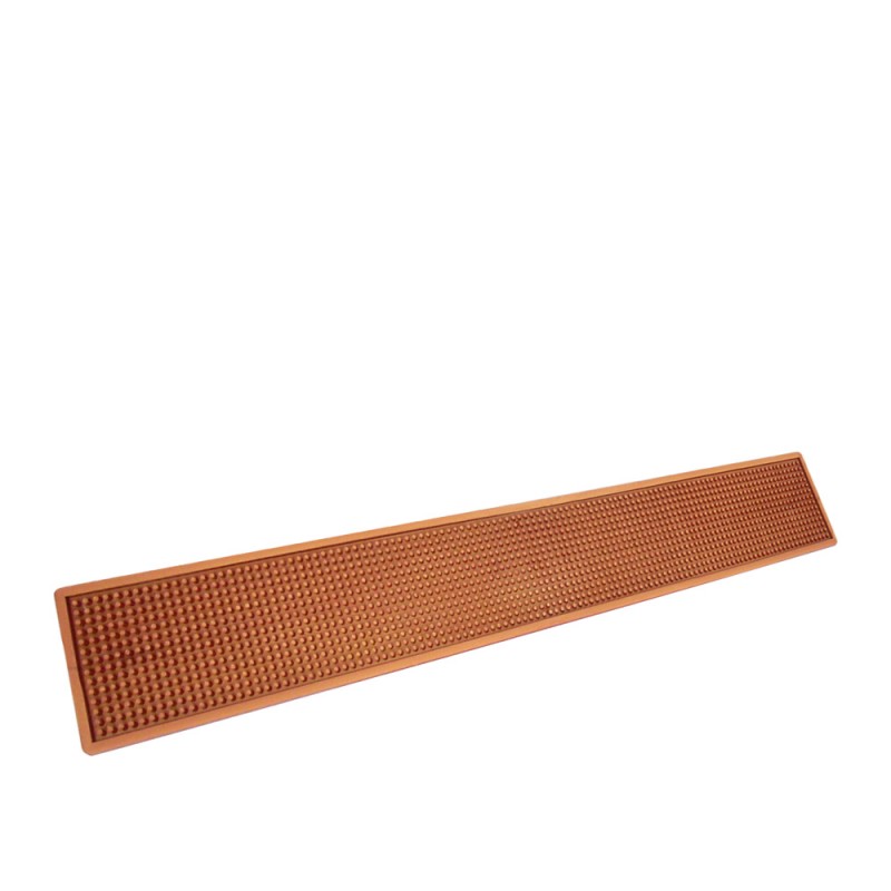 Bar Mat Σιλικόνης Μ70xΠ10cm Χάλκινο The Bars Bar Mat Σιλικόνης Μ70xΠ10cm Χάλκινο The Bars
