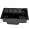Bar Station Επιτραπέζιο ABS Μ84.5xΠ55xΥ34cm Μαύρο Ματ The Bars