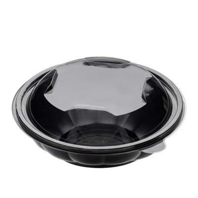 Μπωλ Σαλάτας Στρογγυλό PS 750ml Φ19xΥ5cm Μαύρο 50Τμχ Μπωλ Σαλάτας Στρογγυλό PS 750ml Φ19xΥ5cm Μαύρο 50Τμχ