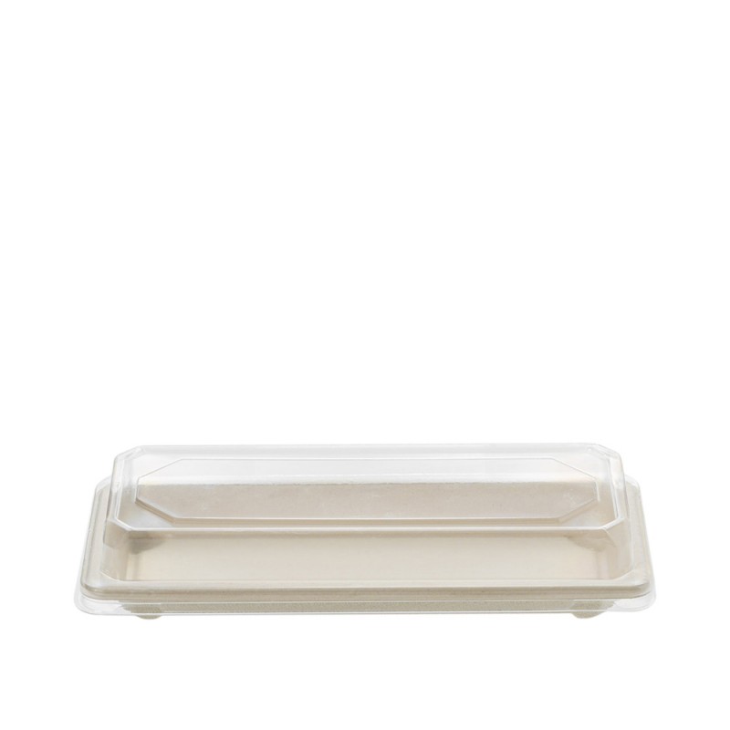 Σκεύος Σούσι Ζαχαροκάλαμου Μ22.1xΠ9.2xΥ2cm Ν.6 Με PET Καπάκι Tessera 50Τμχ Σκεύος Σούσι Ζαχαροκάλαμου Μ22.1xΠ9.2xΥ2cm Ν.6 Με PET Καπάκι Tessera 50Τμχ