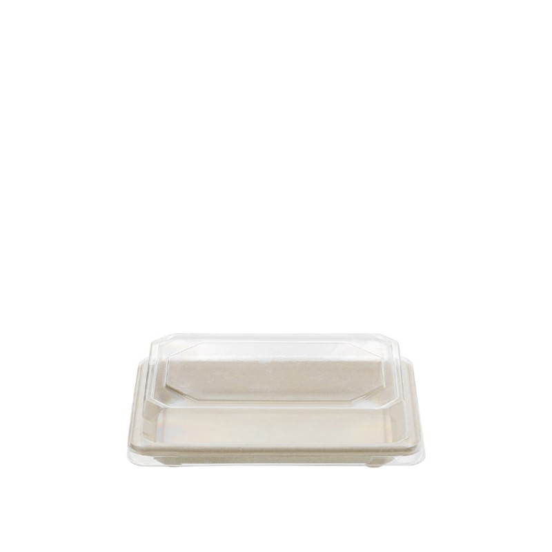 Σκεύος Σούσι Ζαχαροκάλαμου Μ16.5xΠ11.5xΥ2cm Ν.8 Με PET Καπάκι Tessera 50Τμχ Σκεύος Σούσι Ζαχαροκάλαμου Μ16.5xΠ11.5xΥ2cm Ν.8 Με PET Καπάκι Tessera 50Τμχ