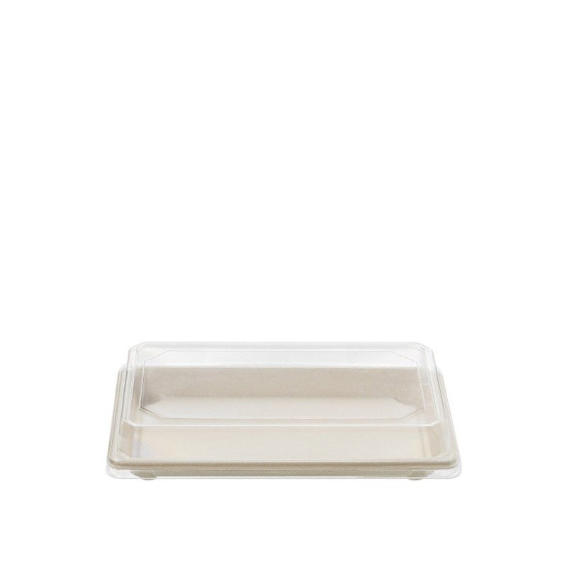 Σκεύος Σούσι Ζαχαροκάλαμου Μ18.5xΠ12.8xΥ2cm Ν.10 Με PET Καπάκι Tessera 50Τμχ Σκεύος Σούσι Ζαχαροκάλαμου Μ18.5xΠ12.8xΥ2cm Ν.10 Με PET Καπάκι Tessera 50Τμχ