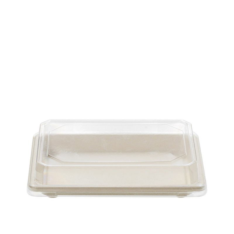 Σκεύος Σούσι Ζαχαροκάλαμου Μ21.6xΠ13.6xΥ2cm Ν.15 Με PET Καπάκι Tessera 50Τμχ Σκεύος Σούσι Ζαχαροκάλαμου Μ21.6xΠ13.6xΥ2cm Ν.15 Με PET Καπάκι Tessera 50Τμχ