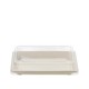 Σκεύος Σούσι Ζαχαροκάλαμου Μ21.6xΠ13.6xΥ2cm Ν.15 Με PET Καπάκι Tessera 50Τμχ Σκεύος Σούσι Ζαχαροκάλαμου Μ21.6xΠ13.6xΥ2cm Ν.15 Με PET Καπάκι Tessera 50Τμχ