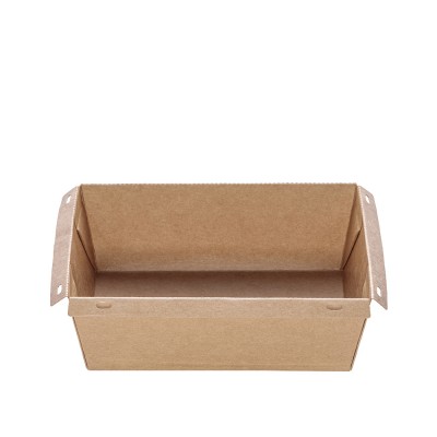 Σκεύος Φαγητού Χάρτινο Κραφτ 1000ml Μ20xΠ14xΥ6cm Με Καπάκι Pet Ασφαλείας 25Τμχ Σκεύος Φαγητού Χάρτινο Κραφτ 1000ml Μ20xΠ14xΥ6cm Με Καπάκι Pet Ασφαλείας 25Τμχ