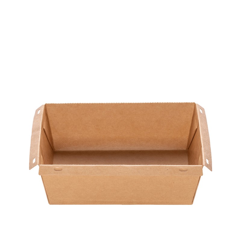 Σκεύος Φαγητού Χάρτινο Κραφτ 1500ml Μ20xΠ14xΥ8cm Με Καπάκι Pet Ασφαλείας 50Τμχ Σκεύος Φαγητού Χάρτινο Κραφτ 1500ml Μ20xΠ14xΥ8cm Με Καπάκι Pet Ασφαλείας 50Τμχ