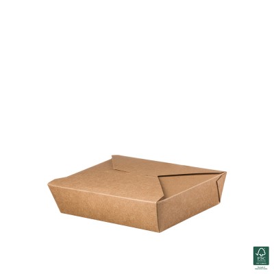 Κουτί Φάκελος Χάρτινο Κραφτ 1500ml Μ19.5xΠ14xΥ4.8cm Με Επίστρωση PE 50Τμχ Κουτί Φάκελος Χάρτινο Κραφτ 1500ml Μ19.5xΠ14xΥ4.8cm Με Επίστρωση PE 50Τμχ