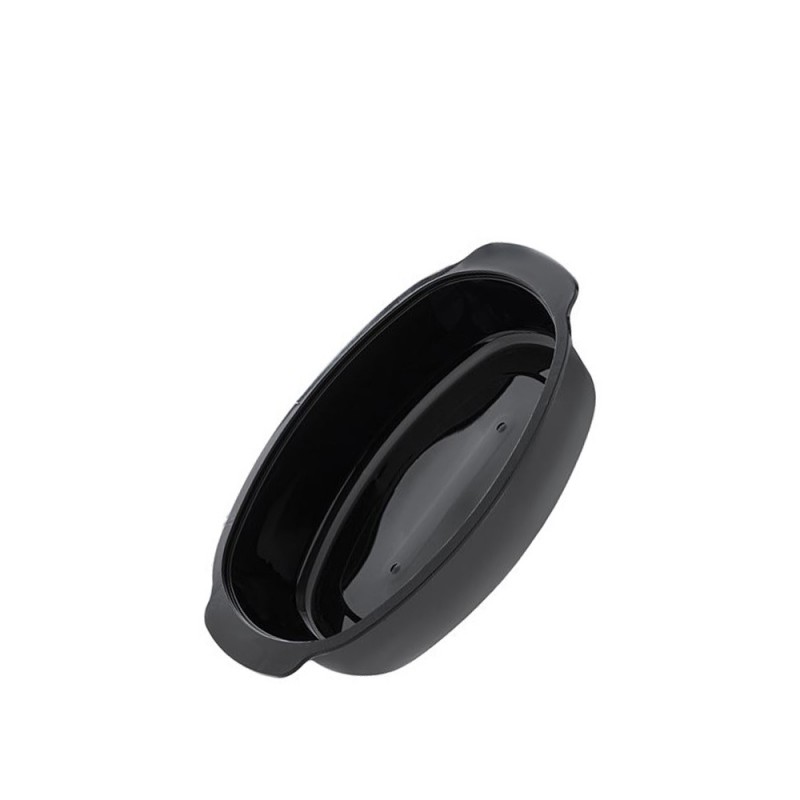 Σκεύος Φαγητού Για Μικροκύματα Οβάλ PP 950ml Μ22xΠ12.1xΥ7.5cm Μαύρο Με Διάφανο Καπάκι 50Τμχ Σκεύος Φαγητού Για Μικροκύματα Οβάλ PP 950ml Μ22xΠ12.1xΥ7.5cm Μαύρο Με Διάφανο Καπάκι 50Τμχ