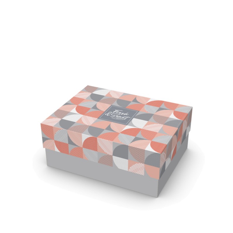 Κουτί Ζαχαροπλαστείου Κ6 Χάρτινο Μ19xΠ14.5xΥ8cm Με Επίστρωση Αλουμινίου Και Σχέδιο Fresh & Sweet 129Τμχ 10Kg Κουτί Ζαχαροπλαστείου Κ6 Χάρτινο Μ19xΠ14.5xΥ8cm Με Επίστρωση Αλουμινίου Και Σχέδιο Fresh & Sweet 129Τμχ 10Kg
