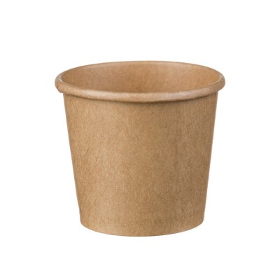 Μπωλ Σούπας Στρογγυλό Χάρτινο Κραφτ 818ml Φ11.5xΥ11cm 50Τμχ