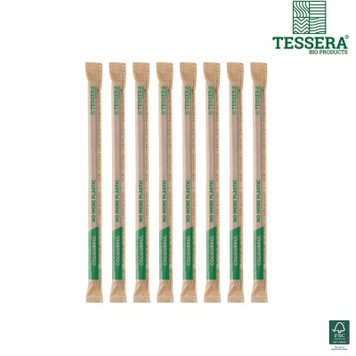Καλαμάκια Ίσια Χάρτινα Φ0.8xΜ21cm Πολύχρωμα Συσκευασμένα 1/1 Tessera 500Τμχ Καλαμάκια Ίσια Χάρτινα Φ0.8xΜ21cm Πολύχρωμα Συσκευασμένα 1/1 Tessera 500Τμχ