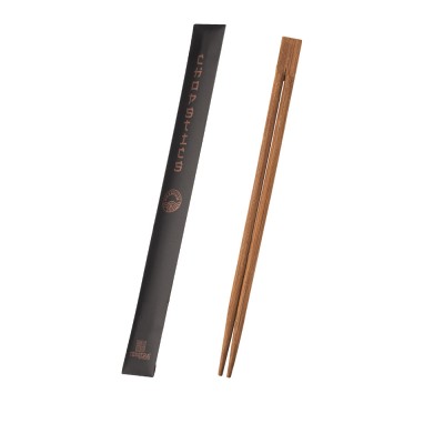 Chopsticks Μιας Χρήσης Premium Carbonized Bamboo Μ23cm Συσκευασμένα 1/1 Tessera 100Τμχ Chopsticks Μιας Χρήσης Premium Carbonized Bamboo Μ23cm Συσκευασμένα 1/1 Tessera 100Τμχ