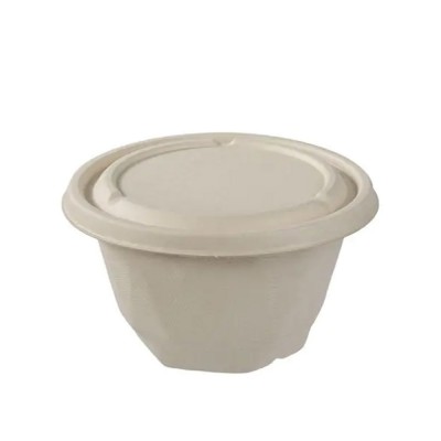 Μπωλ Σούπας Στρογγυλό Ζαχαροκάλαμου 1000ml Φ16xΥ8.5cm Κατάλληλο Για Μικροκύματα Tessera 125Τμχ