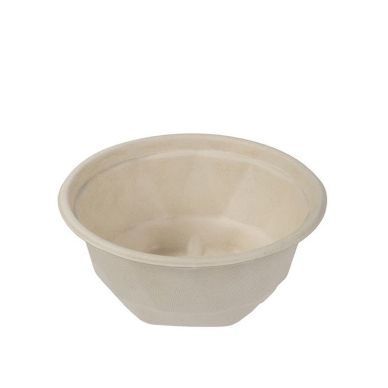 Μπωλ Σούπας Στρογγυλό Ζαχαροκάλαμου 750ml Φ16xΥ6.5cm Κατάλληλο Για Μικροκύματα Tessera 125Τμχ